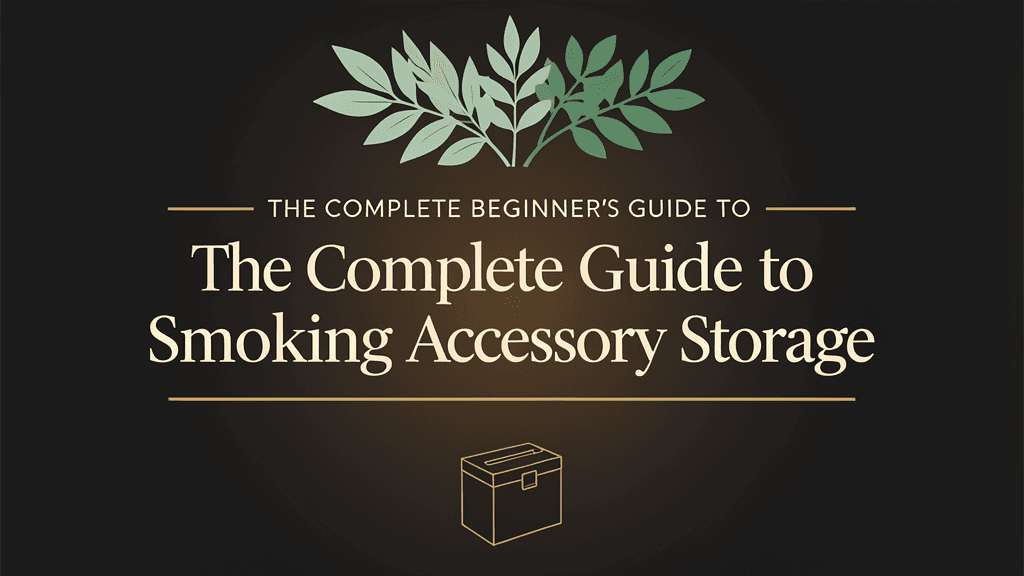 How Do I Store My Smoking Accessories the Right Way? cover image