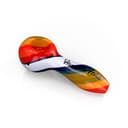 Vibrant Linework Twist Spoon Pipe