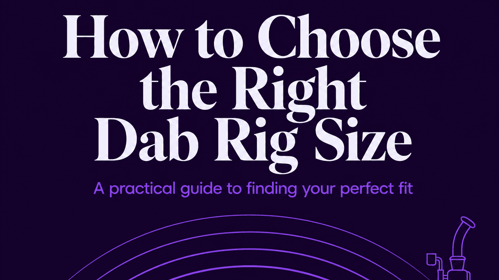 What Size Dab Rig Should You Choose? cover image