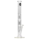 LA Pipes Thick Glass Straight Showerhead Perc Bong