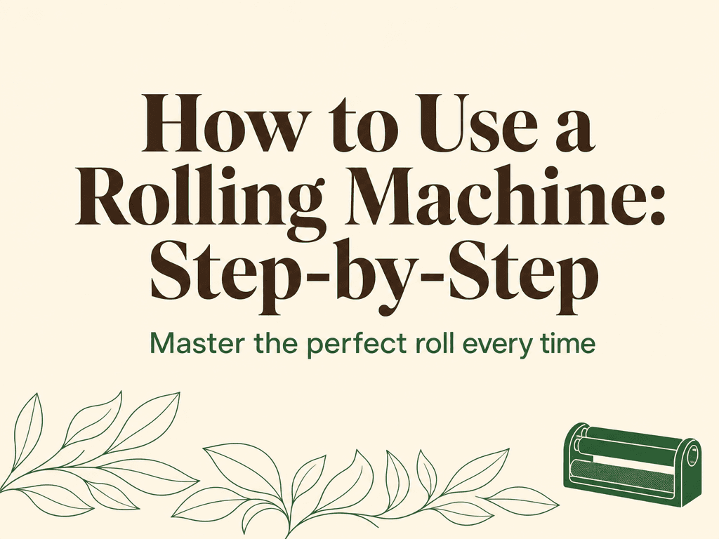 How Do You Use a Rolling Machine Step by Step? cover image