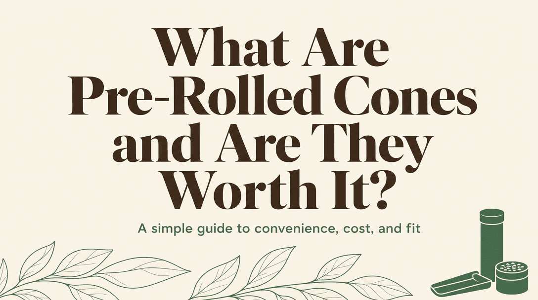 What Are Pre-Rolled Cones and Are They Worth It? cover image