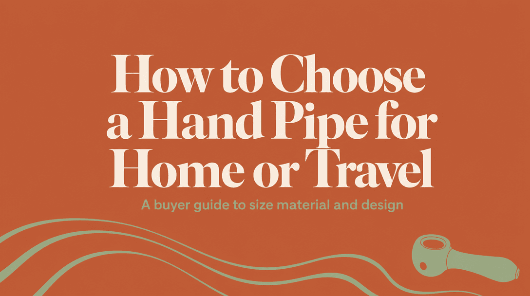 How Do You Choose a Hand Pipe That's Right for You? cover image