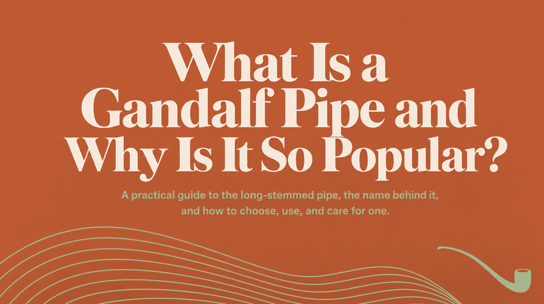 What Is a Gandalf Pipe and Why Is It So Popular? cover image