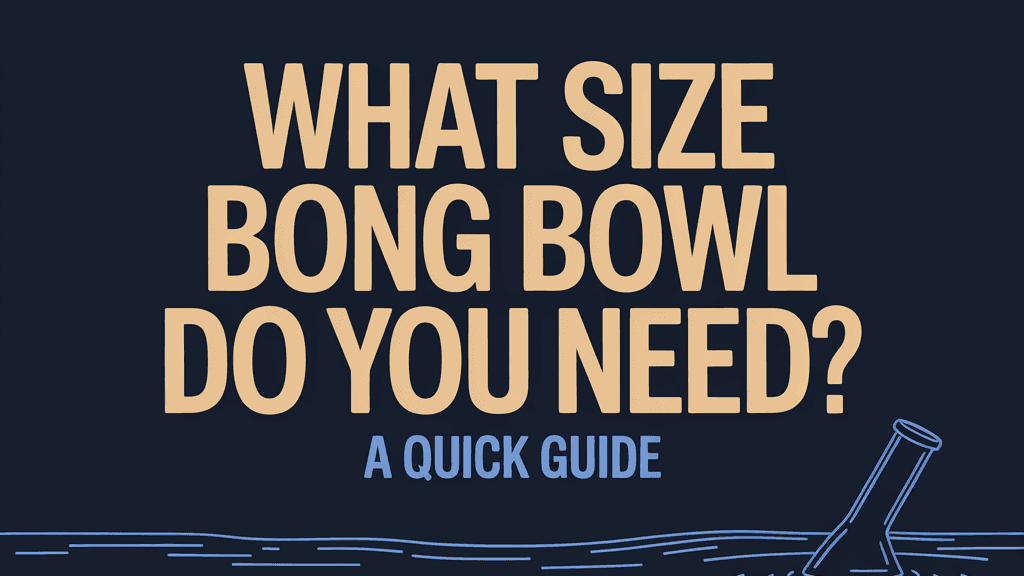 What Size Bong Bowl Do You Need? cover image